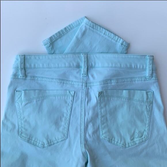 GAP Tee striped + EXPRESS pants mint green bundle - Picture 7 of 8